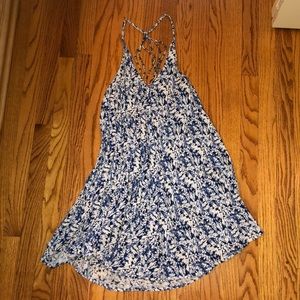 Lulus blue sun dress!